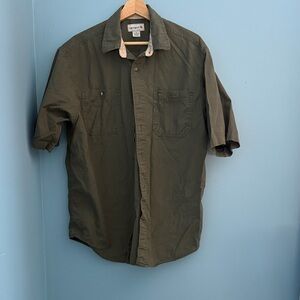 Carhartt Dark Green Button-Down Shirt